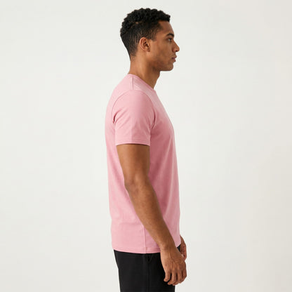 T-shirt rose a coupe Ajusté