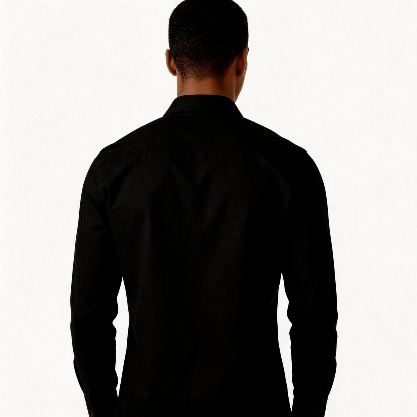 Chemise noir habillé
